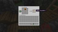 Crafting recipe (Image via Minecraft)
